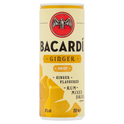 Bacardi Ginger & up